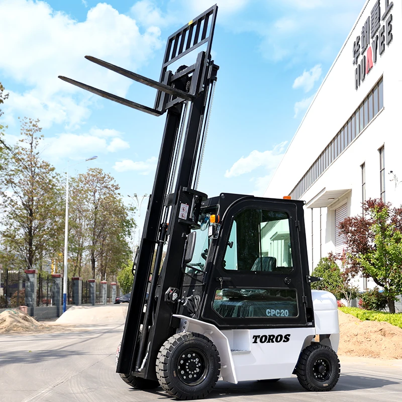 Carretilla elevadora diésel CE Euro5 EPA con accesorios personalizados - imagen 2