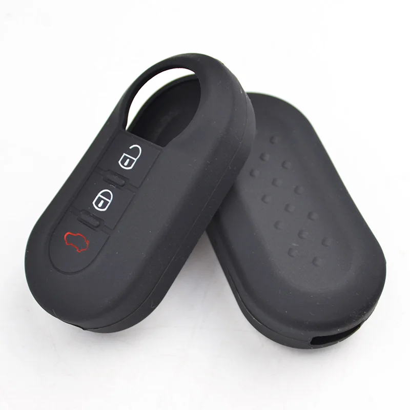 Funda de silicona para llave Fiat 500, Panda y Punto, 3 botones - imagen 5
