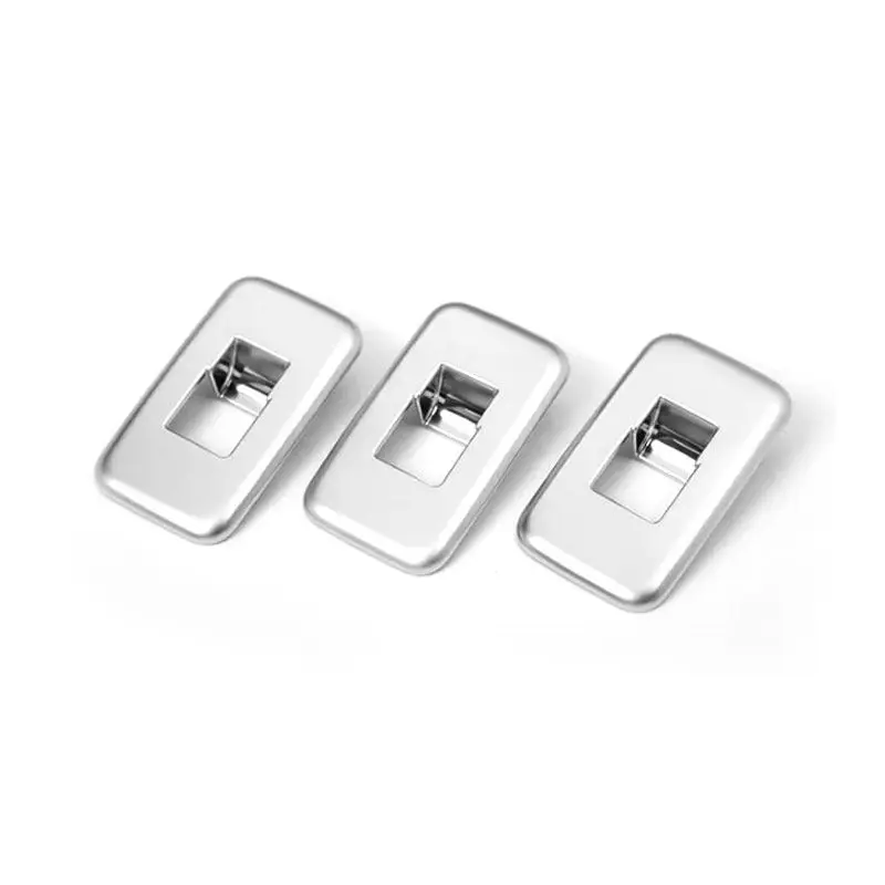 4 Uds. Accesorios para coche, cubierta de marco de interruptor de elevación de ventana Interior embellecedor para Land Rover Range Rover Sport RR Sport 2014 2015 2016 2017 - imagen 3