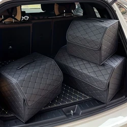 Bolsa organizadora de maletero plegable para coche, gran capacidad