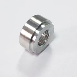 Tuerca soldadura aluminio hembra tapón redondo – Pieza automoción