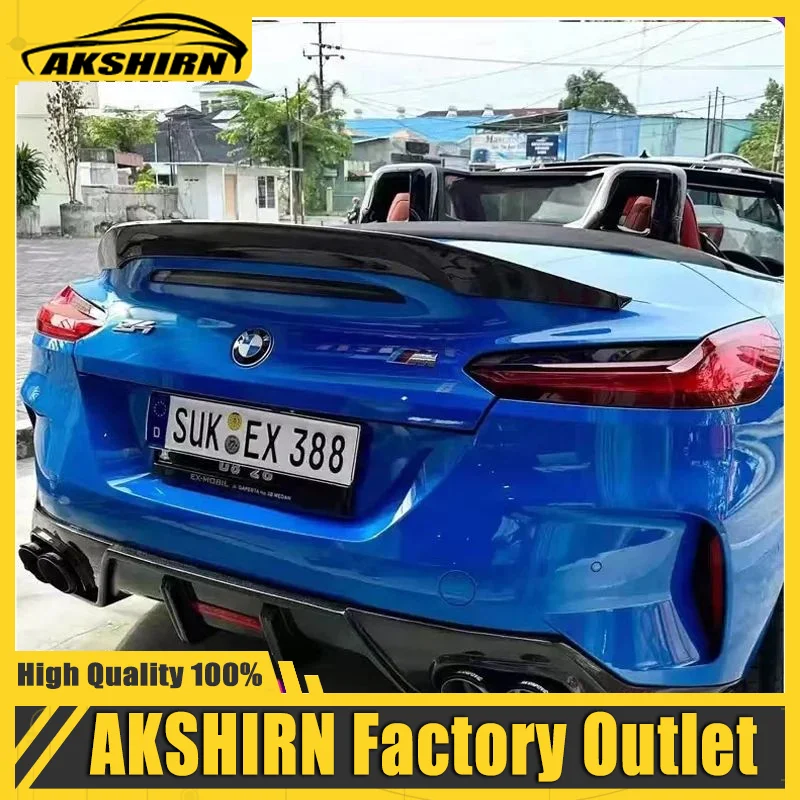 Alerón trasero estilo G29 TRD fibra carbono BMW Z4 Roadster 2019-2025