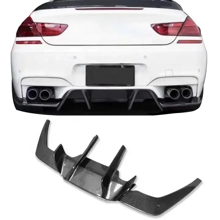 Paragolpes trasero FD fibra carbono BMW M6 F06 F12 F13 2011-2016