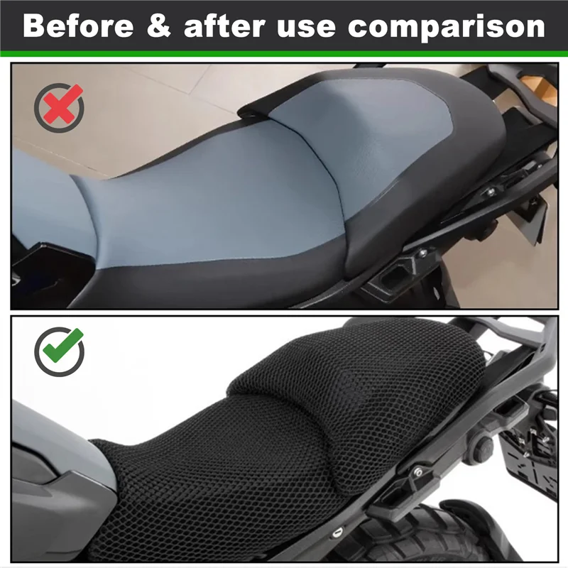 Protector cojín asiento Honda CB190TR – funda malla 3D transpirable