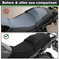 Protector cojín asiento Honda CB190TR – funda malla 3D transpirable
