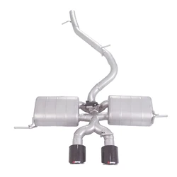 Silenciador escape catback GFC acero inoxidable – VW Golf R MK6