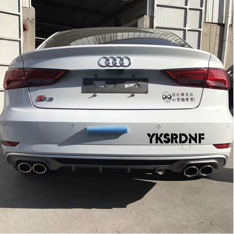 A3S3PP Labio difusor alerón parachoques – Audi A3 S3 Sline 2017-2019 - imagen 2