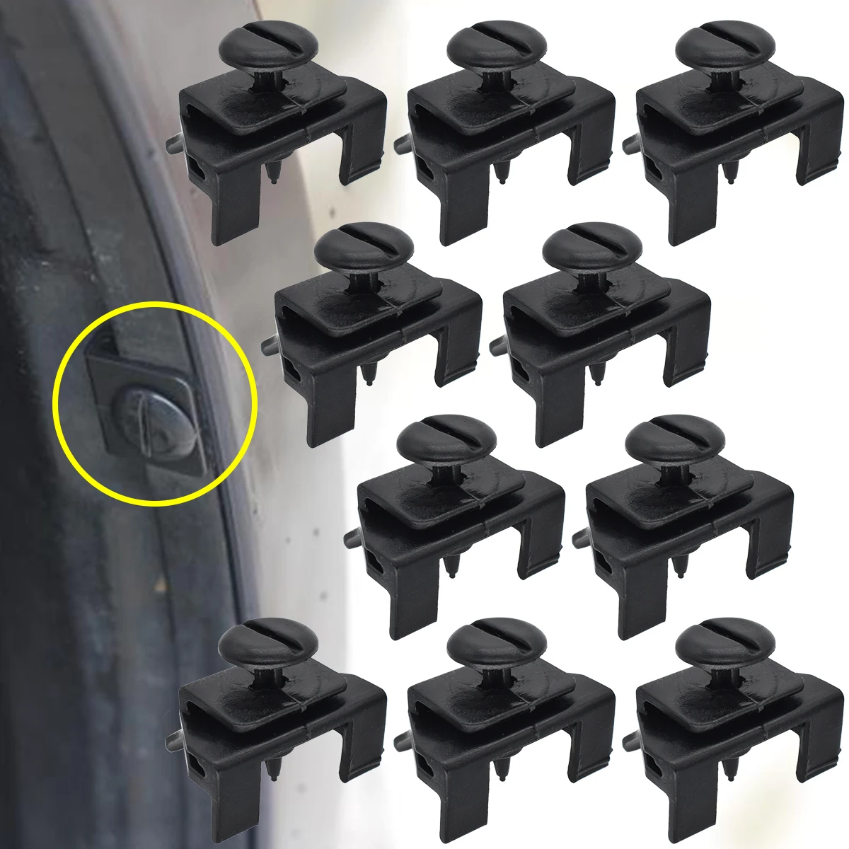 Kit clips paragolpes Toyota RAV4 – Fijaciones guardabarros