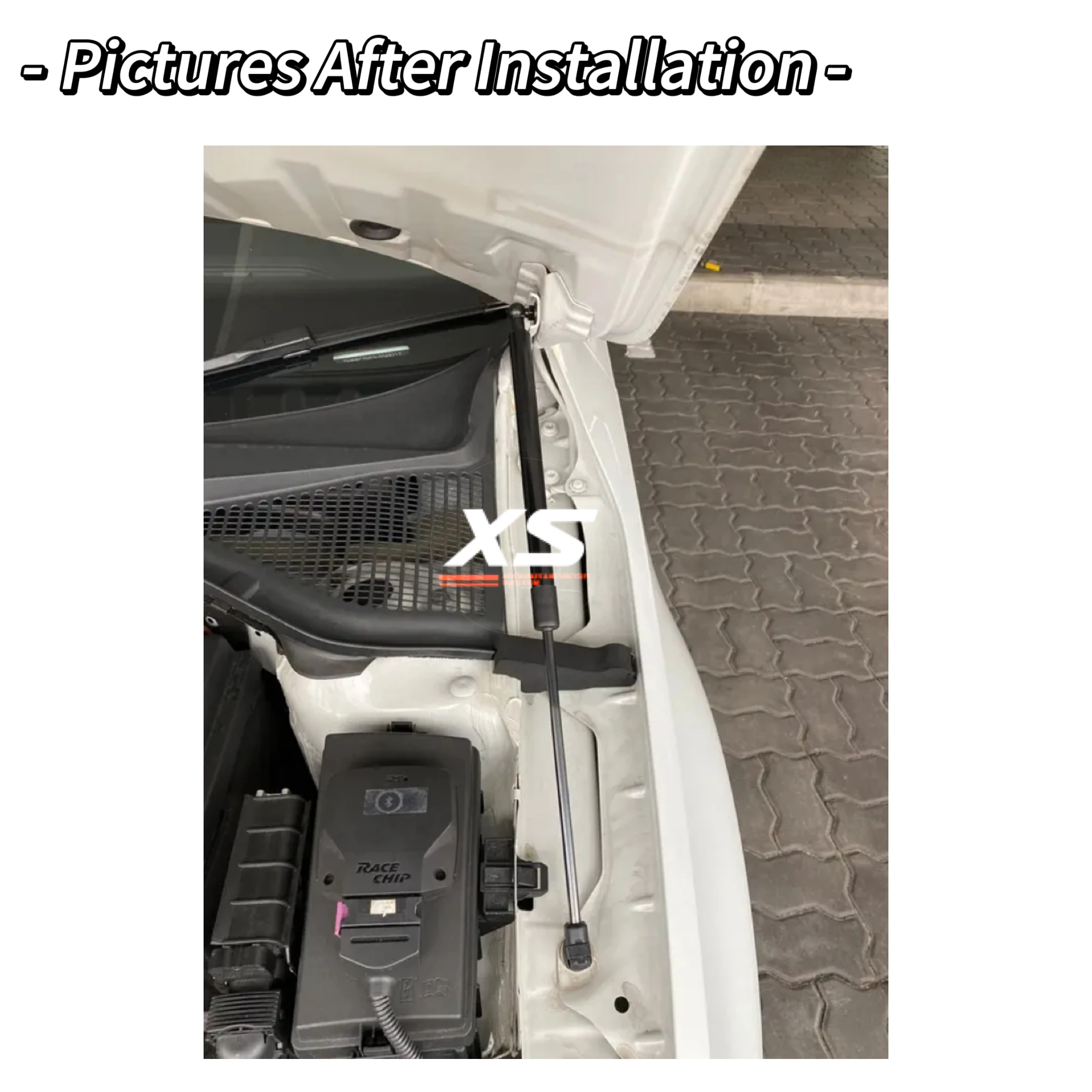 Puntales Capó BRM Skoda Octavia RS Mk3 (2013-2020) - imagen 4