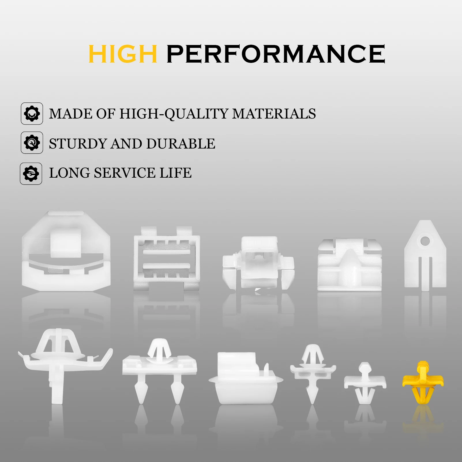 124 piezas kit de clip de panel lateral clip de fijación para puerta lateral para 190 W201 190E 190D A 00698883578 0019885081   abrazadera de panel de clip de fijación