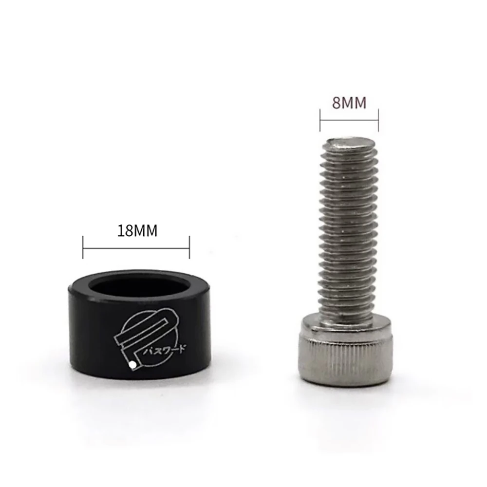 Kit tornillos M8 JDM con arandelas para matrícula y guardabarros - imagen 3