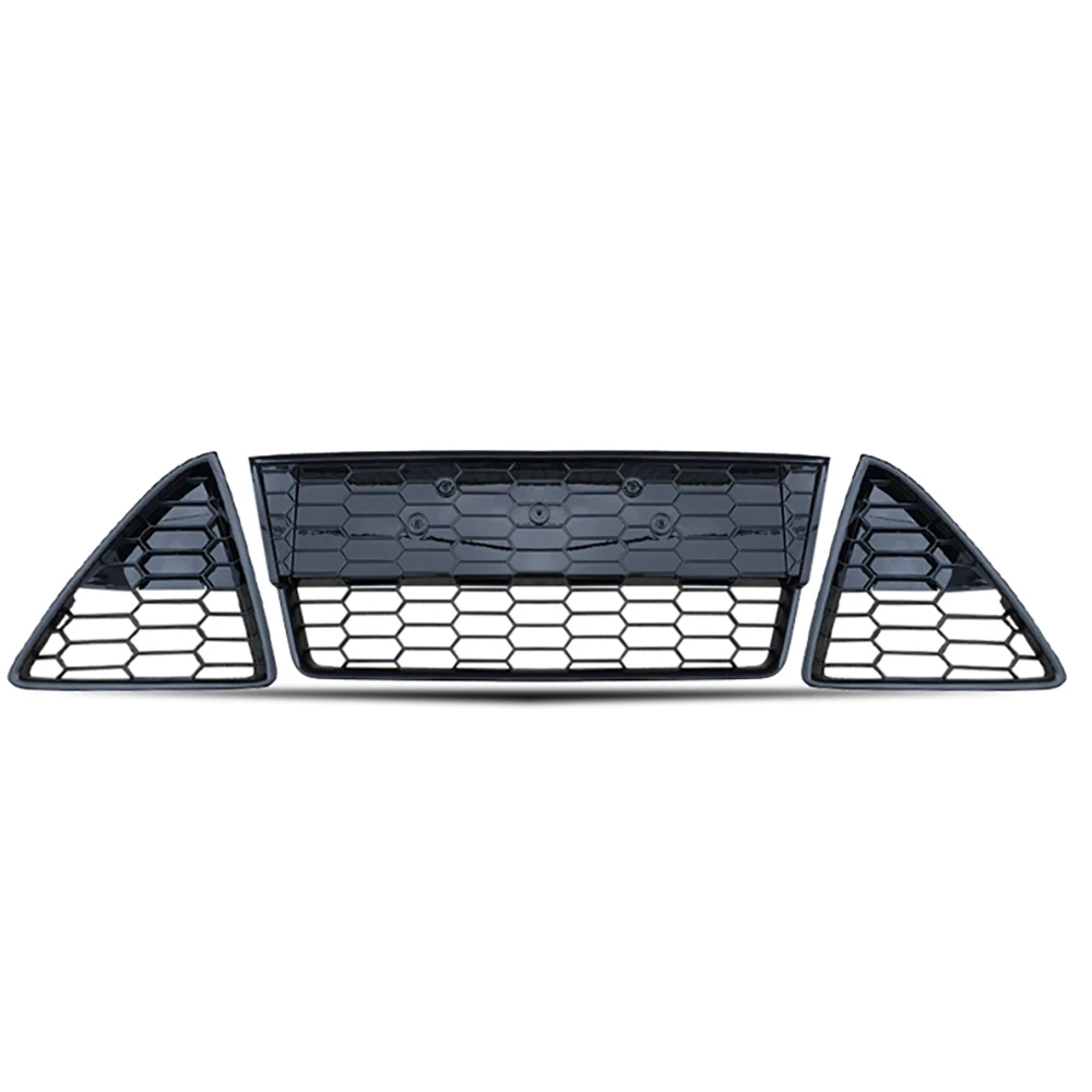 Rejilla inferior de panal para parachoques Ford Focus 2012-2014 - imagen 2