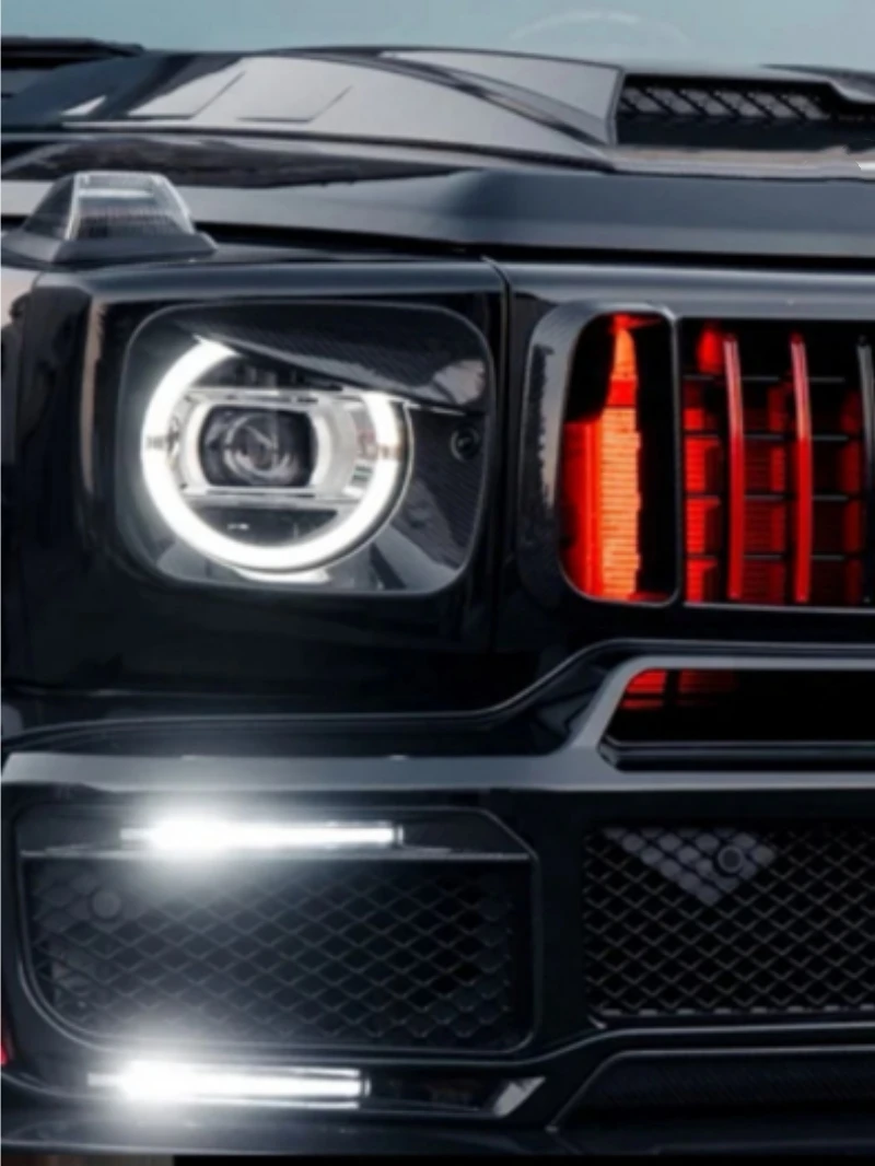 Marco de faro carbono Mercedes G W464 W463 G63 – estilo modificado - imagen 4