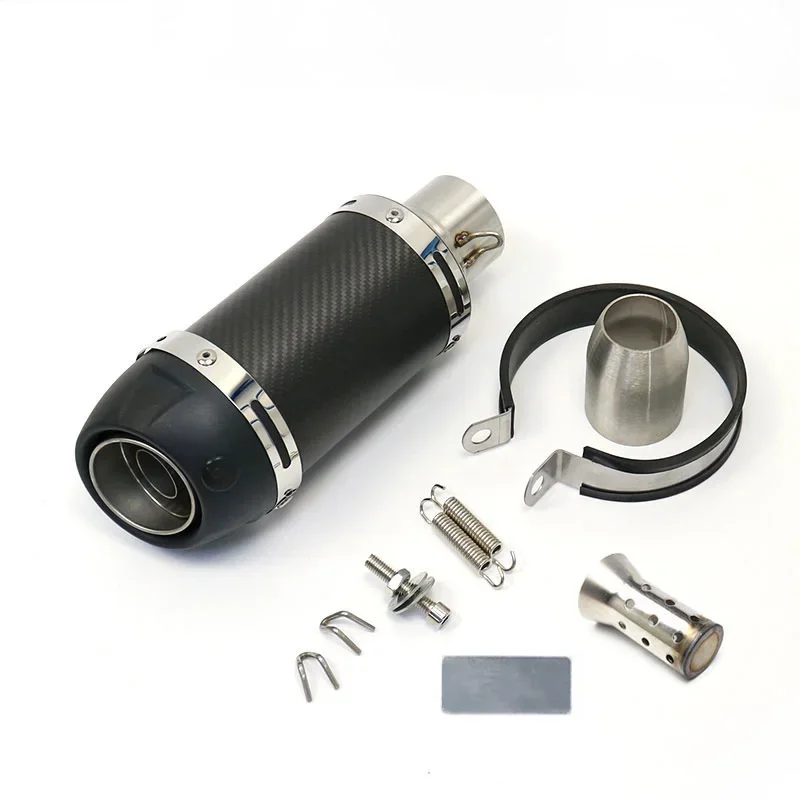 Silenciador de moto de fibra de carbono 51 mm con DB killer - imagen 4