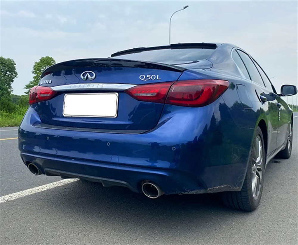 Alerón de techo ABS negro para Infiniti Q50/Q50S 2014-2017 - imagen 4