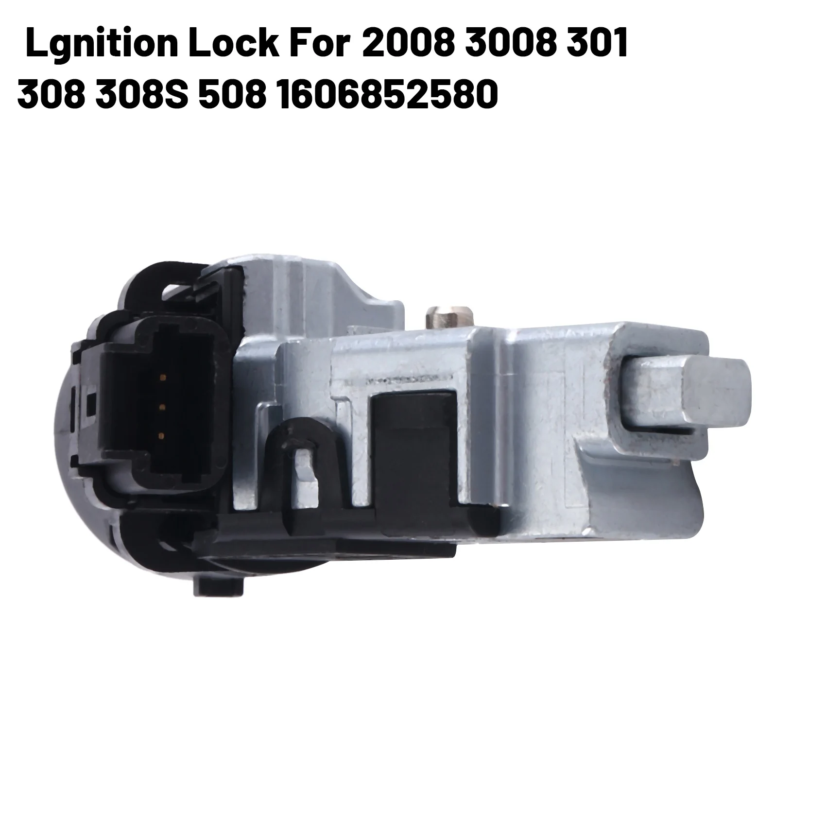 Cerradura de encendido, cerradura antirrobo de dirección para 2008 3008 301 308 308S 508 1606852580 - imagen 4