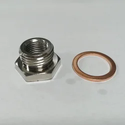Adaptador reductor para sonda lambda M18x1,5 a M12x1,25