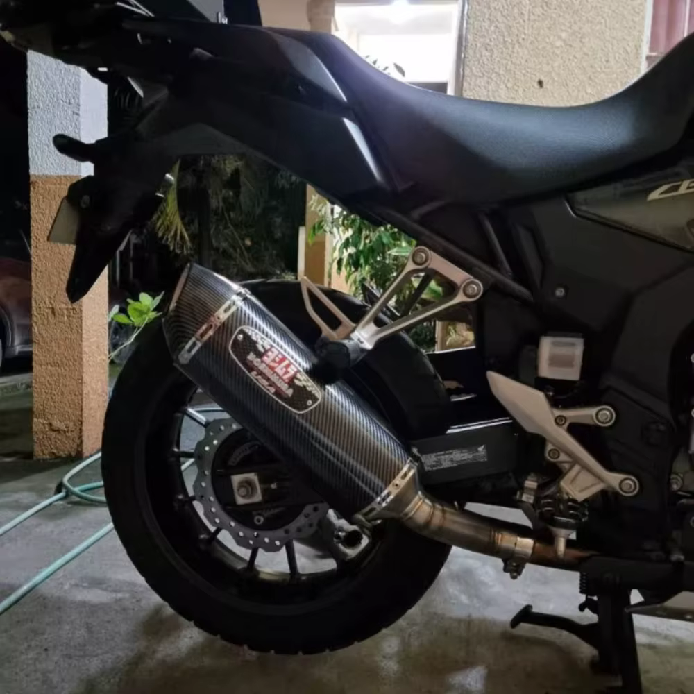 Tubo intermedio de escape 51 mm para Honda CBR500R, CB500X y CBR500F - imagen 5