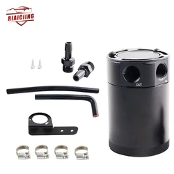 Decantador de aceite de aluminio de 2 puertos para Honda Civic