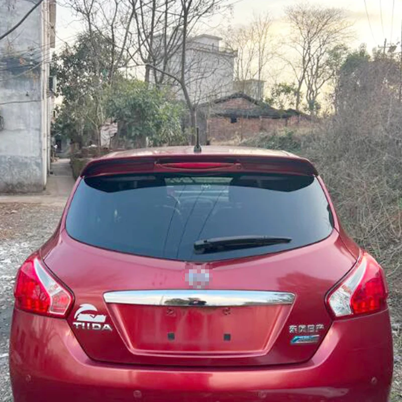 Spoiler trasero y alerón techo ABS para Nissan Tiida Versa 2011-2017 - imagen 5