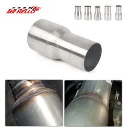 Conector reductor de escape en acero inoxidable universal