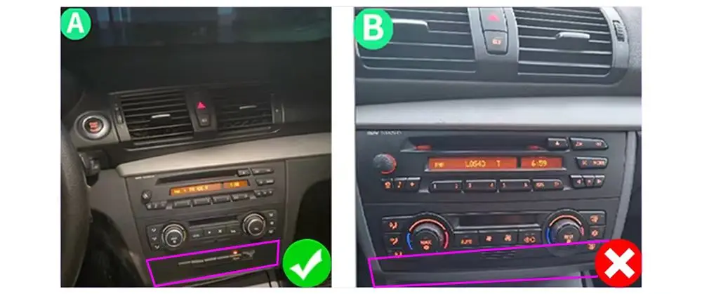 Autoradio Android 15 instalado en BMW Serie 1
