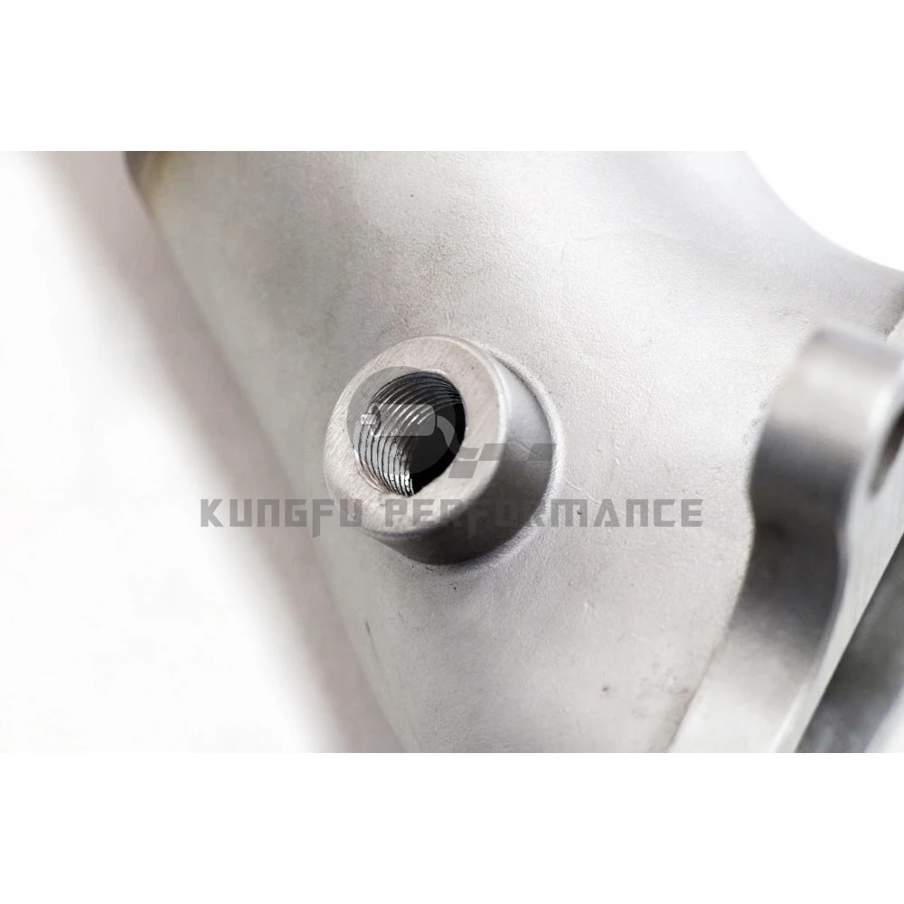 KUNGFU PERFORMANCE Bajantes turbo inox 3,5 pulgadas Nissan GT-R R35 - imagen 4