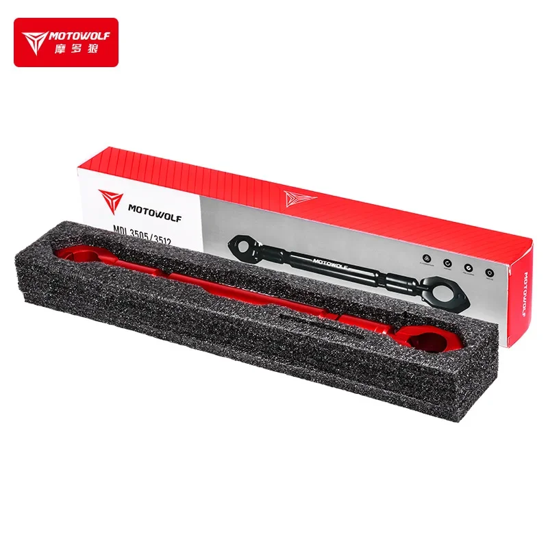 Manillar aluminio diámetro variable refuerzo barra transversal – moto - imagen 5