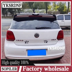 Alerón de techo estilo Oettinger para Volkswagen Polo MK5 6R 6C 2011-2018, alerón trasero de ABS de alta calidad, caja trasera de techo decorada