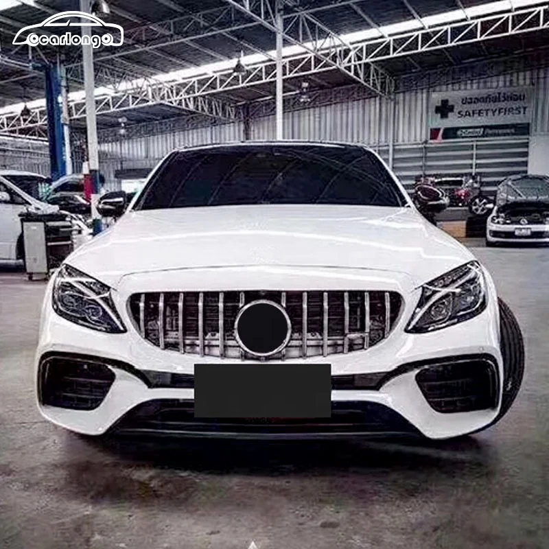 Parachoques delantero estilo C65 – Mercedes Clase C W205 2015-2016 - imagen 3