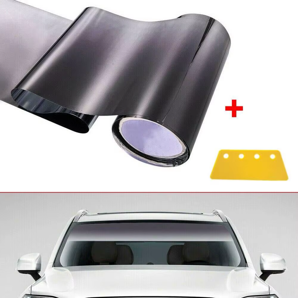 Rollo película tinte solar parabrisas – parasol adhesivo para coche - imagen 3