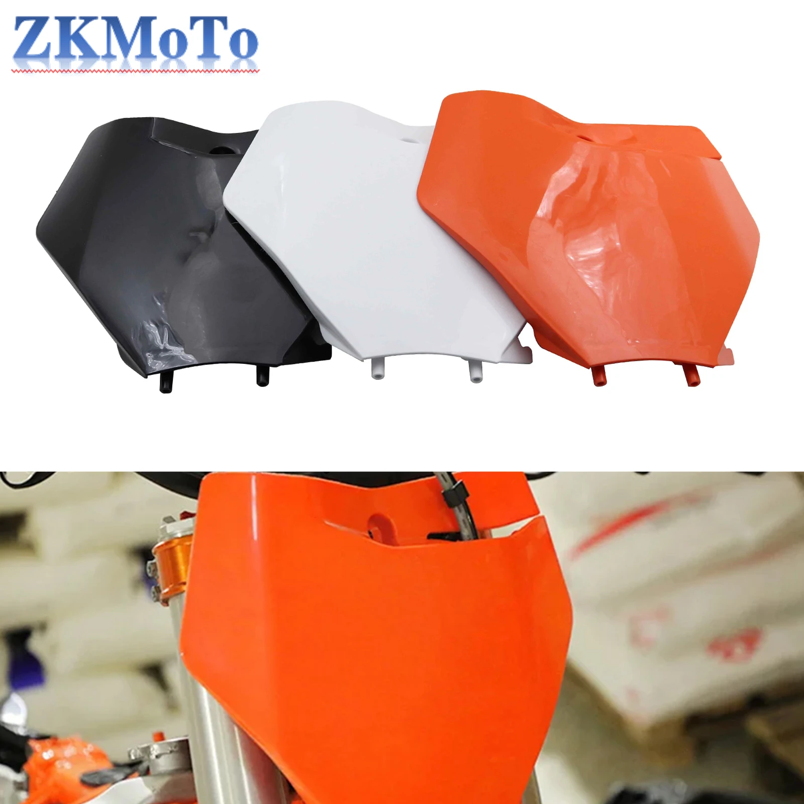 Guardabarros delantero de plástico KTM XC, XCF, XCW y EXC