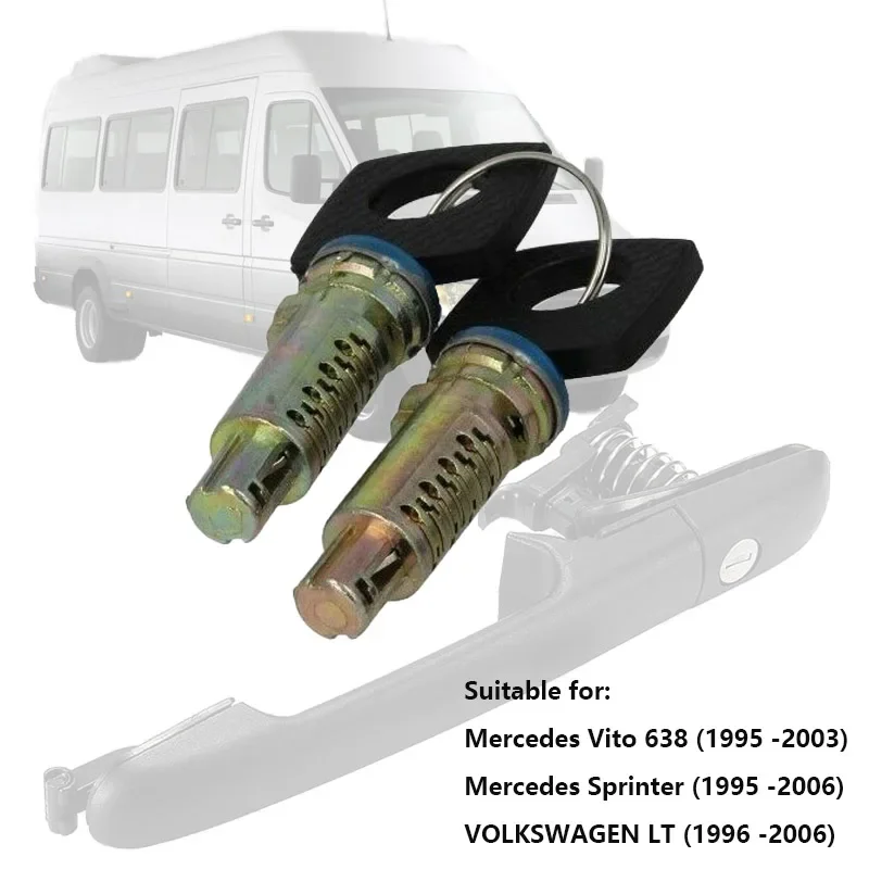 Cerradura puerta Mercedes Vito W638/Sprinter OEM 6707600205