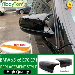 BMW Tapa del retrovisor lateral X5 E70 y X6 E71 negra alta calidad