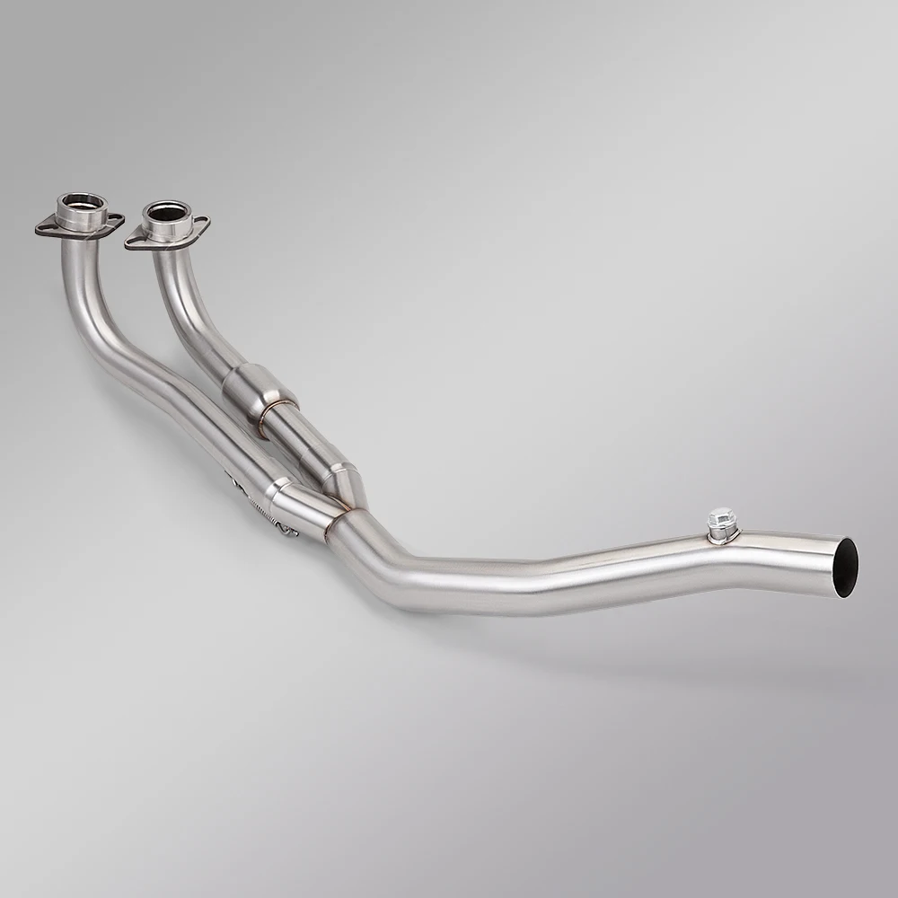 Escape modificado para AK550 2017-2021 tubo conector frontal - imagen 2