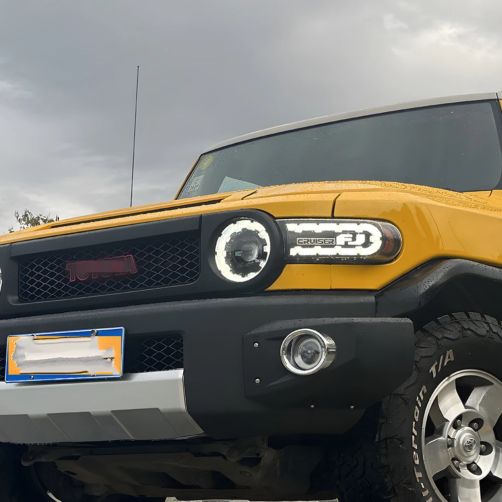 Faros LED DRL Toyota FJ Cruiser 2007-2017 con efecto de arranque - imagen 2