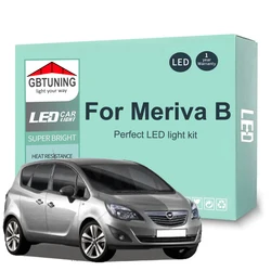 Kit bombillas LED Canbus interior Opel Meriva B 2011-2017