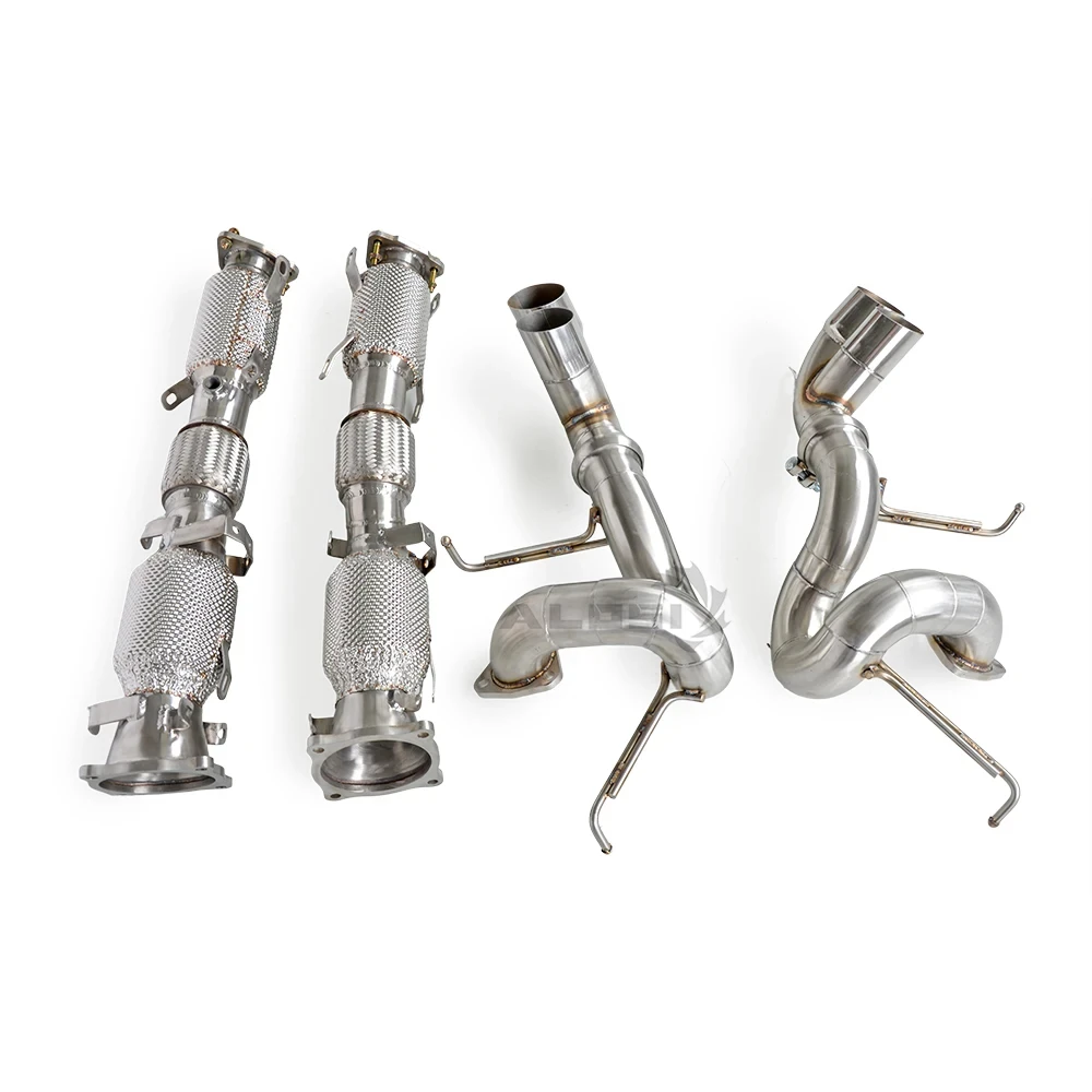 Silenciador de escape inox para Acura NSX 3.5T (2016-2022) - imagen 5