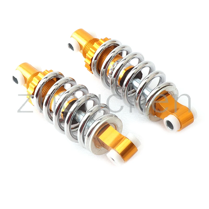 Amortiguador trasero dorado 125 mm 450 lb para bicicleta eléctrica