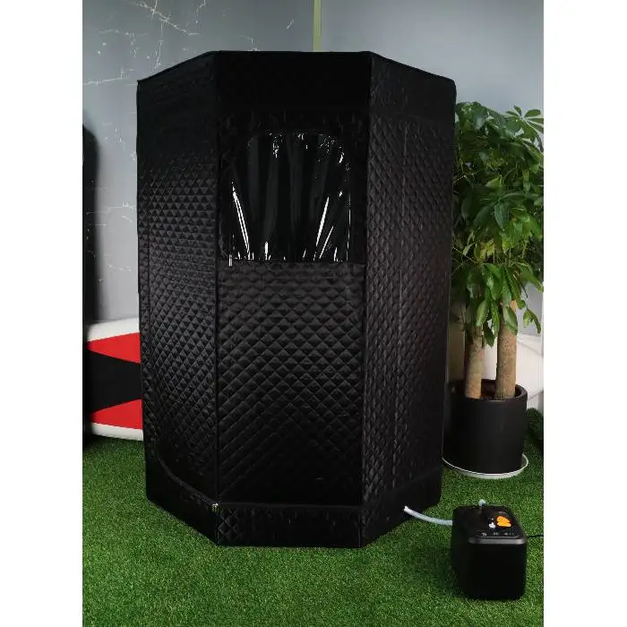 OHO Sauna de vapor portátil Tienda de campaña para exteriores Baños de hielo y sauna húmeda con kit de inmersión en frío - imagen 4