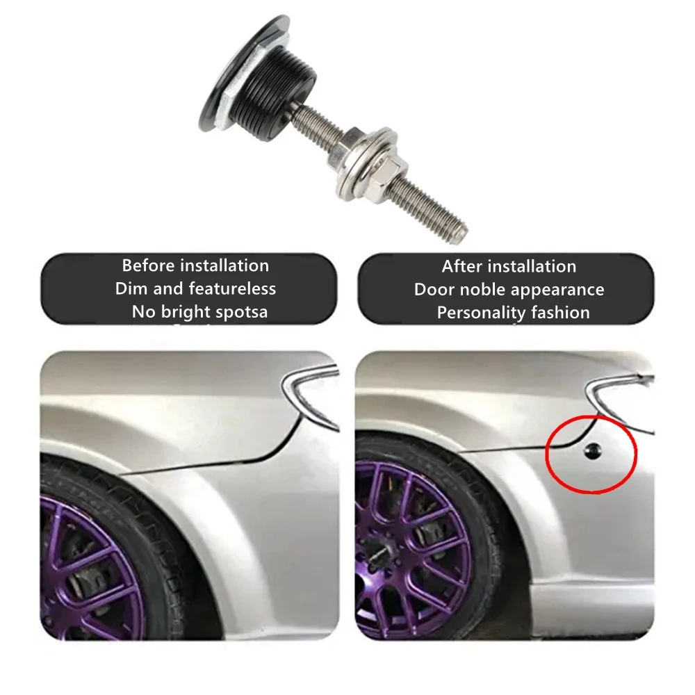Kit de cierres rápidos para capó de coche universal - imagen 4