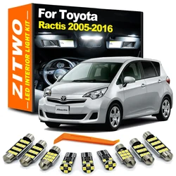 ZITWO kit luces LED interior y maletero Toyota Ractis 2005-2016