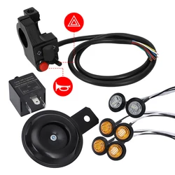 Kit intermitentes LED homologado con bocina – ATV Polaris Can-Am Honda