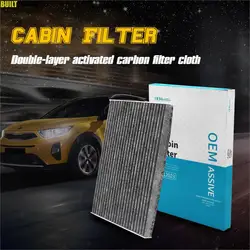 Filtro de habitáculo de carbón activo 27277-EN000 para Nissan Qashqai