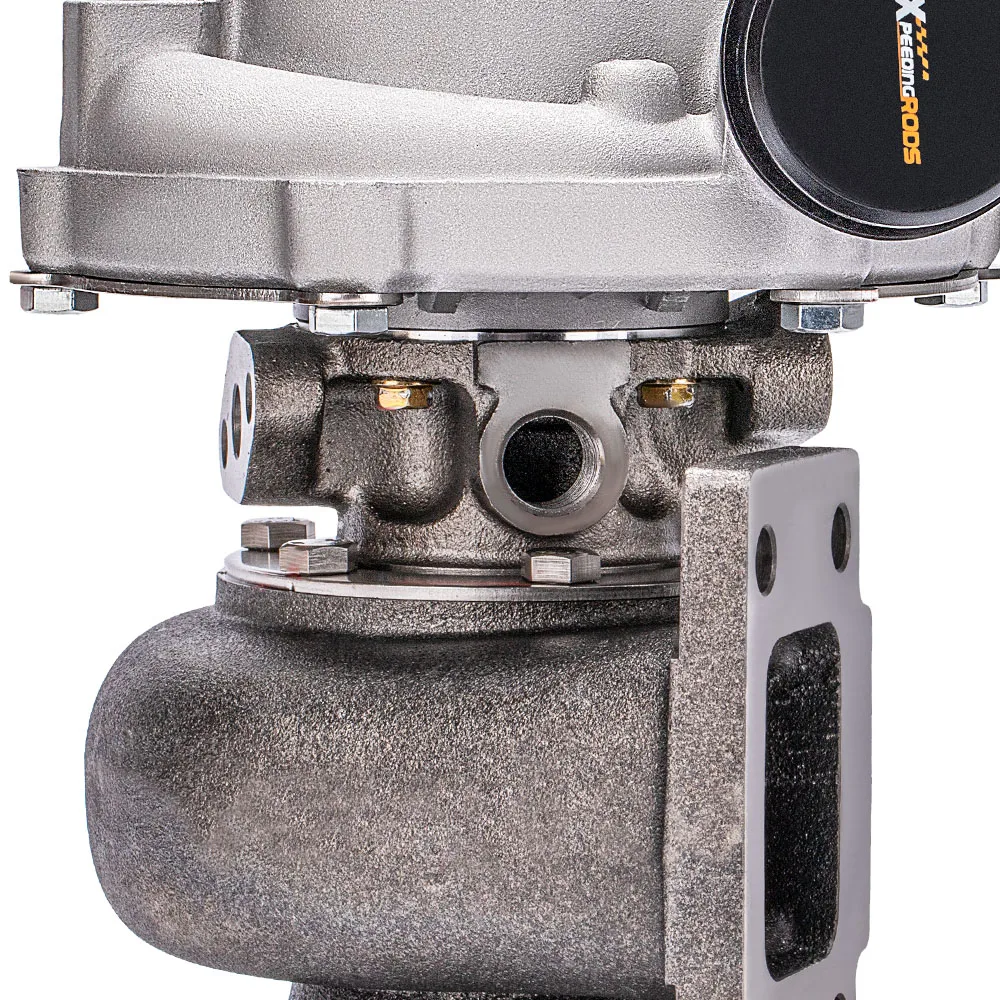 GT30 GT3037 Turbocompresor Billet 500HP 0,82 A/R + Kit de línea de alimentación de retorno de drenaje de aceite - imagen 3