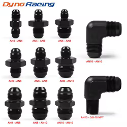 Racor reductor recto macho-macho AN4, AN6, AN8 y AN10