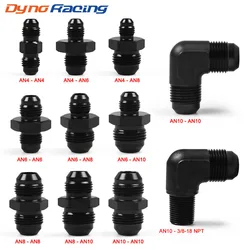 Racor reductor recto macho-macho AN4, AN6, AN8 y AN10