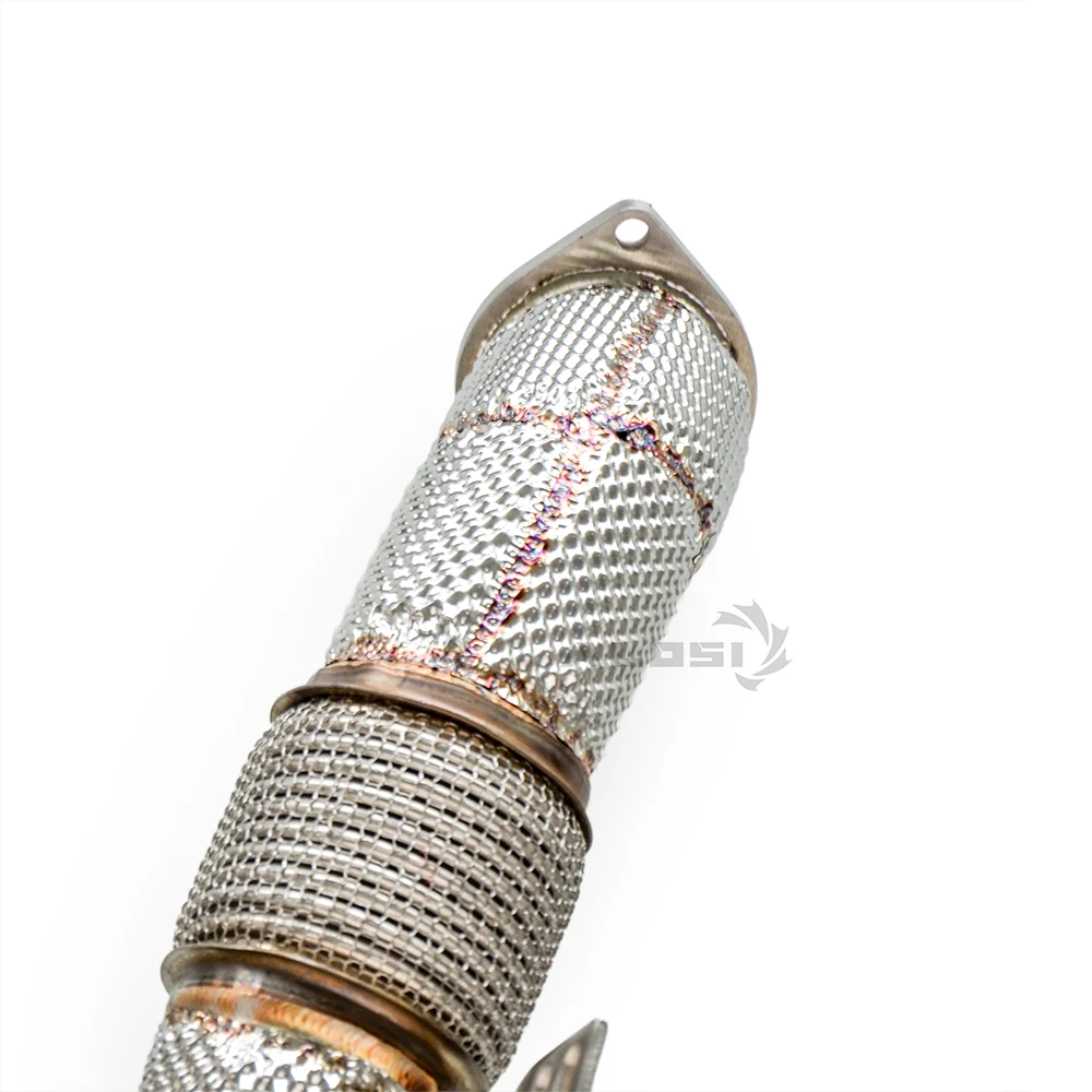 Tubo de bajada inoxidable BMW M550i G30 N63 4.4 T - imagen 5