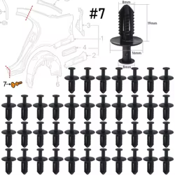Clips de fijación de guardabarros Mercedes-Benz OEM 1249900492