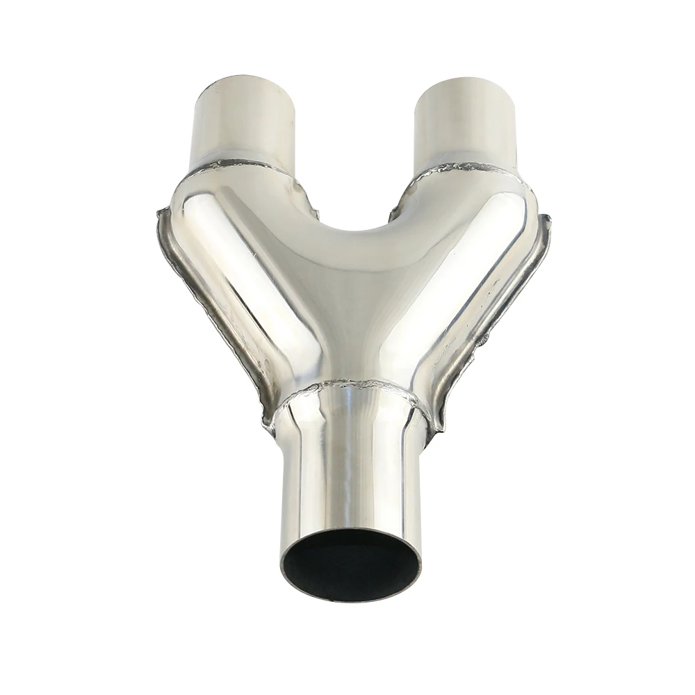 Silenciador escape universal acero inoxidable tipo Y - imagen 3